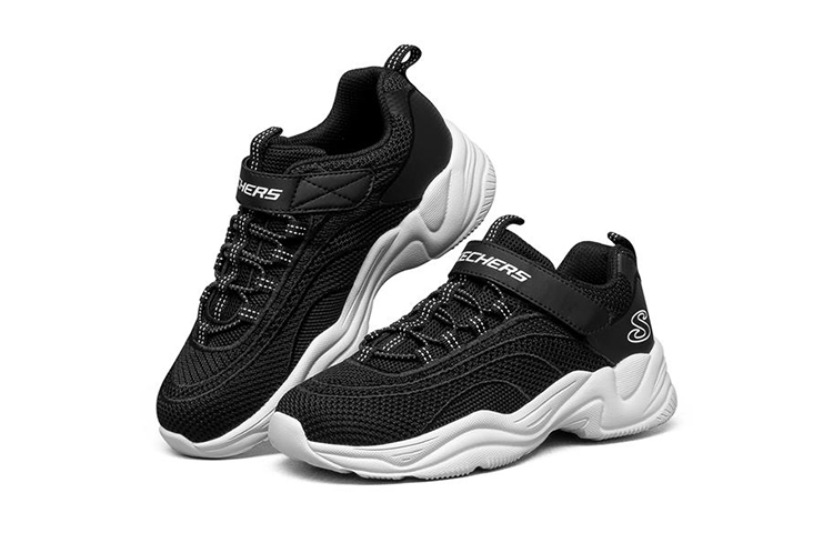 (PS) Skechers Lite Styles K Black 圖 3