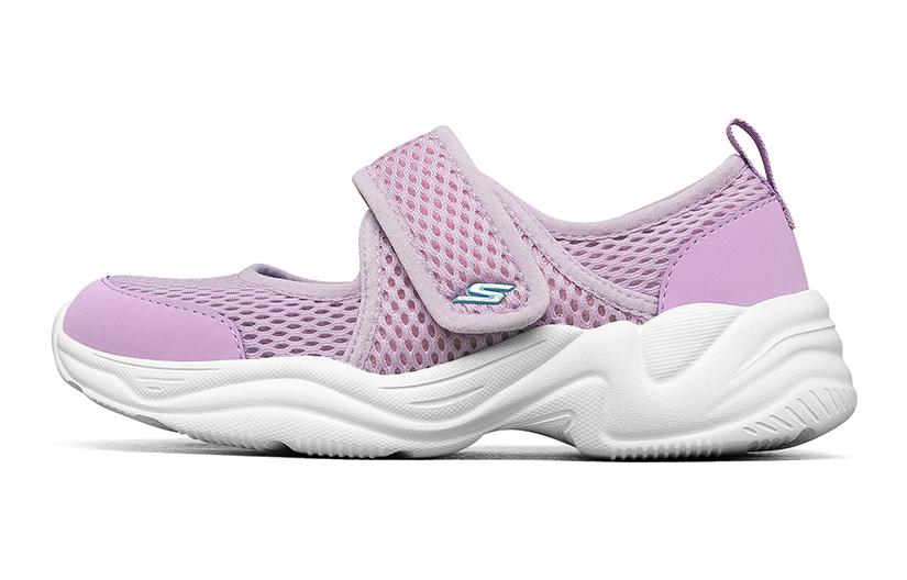 (Preschool) Skechers Lite Styles 'Purple White' 302514L-LAV