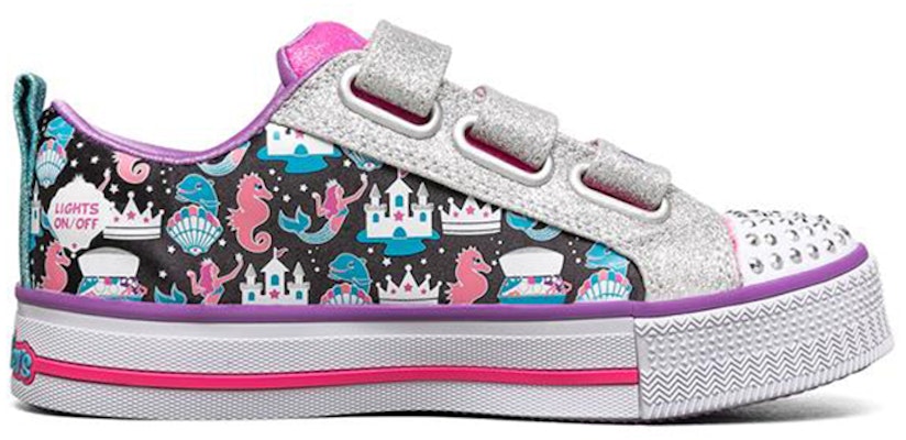 (Preschool) Skechers Low-Top 'Black Multicolor' 20093L-BKMT Order (Preschool) Skechers Low-Top 'Black Multicolor' 20093L-BKMT