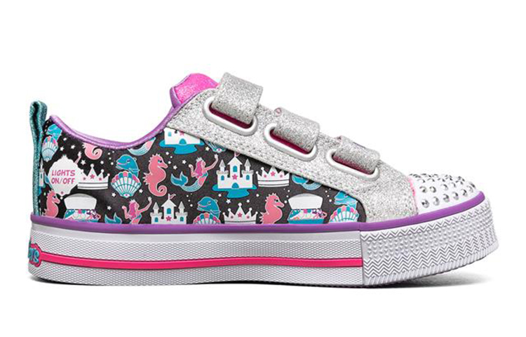 Order (PS) Skechers Low-Top ''Nero Multicolor'' 20093L-BKMT