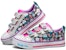 (PS) Skechers Low-Top 'Hitam Pelbagai Warna' 20093L-BKMT