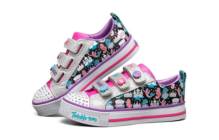 Lookbook (PS) Skechers Low-Top ''Nero Multicolor'' 20093L-BKMT
