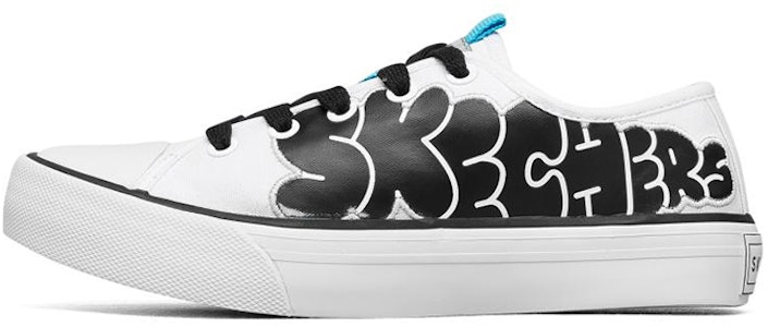 (PS) Sneaker Skechers Low-Top 'Hitam Putih' 664189L-WBK Buy (PS) Sneaker Skechers Low-Top 'Hitam Putih' 664189L-WBK