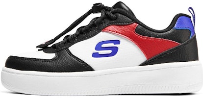 (Preschool) Skechers Low 'Black White Red' 405232L-BKWR (Preschool) Skechers Low 'Black White Red' 405232L-BKWR