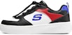 (PS) Skechers Rendah 'Hitam Putih Merah' 405232L-BKWR
