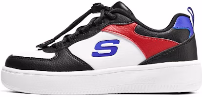 (Preschool) Skechers Low 'Black White Red' 405232L-BKWR (Preschool) Skechers Low 'Black White Red' 405232L-BKWR