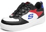 Lookbook (PS) Skechers Rendah 'Hitam Putih Merah' 405232L-BKWR