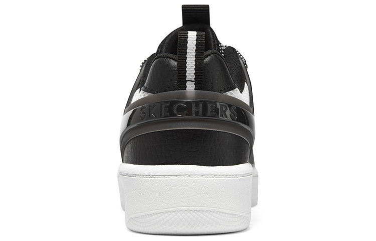 (Youth) Skechers Casual Skateboard Shoes 'White Black' 圖 5