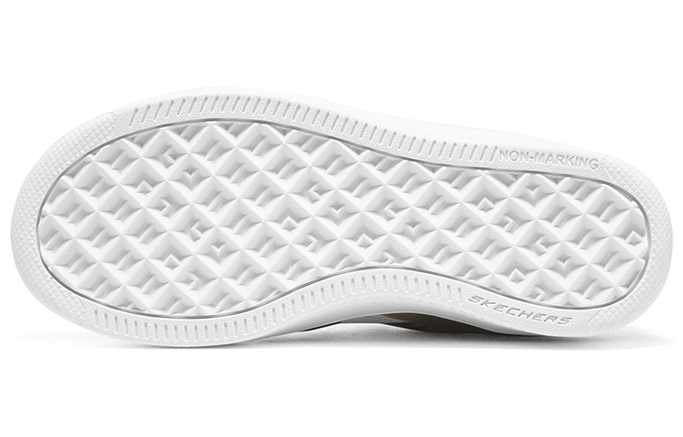 (Youth) Skechers Casual Skateboard Shoes 'White Black' 圖 6