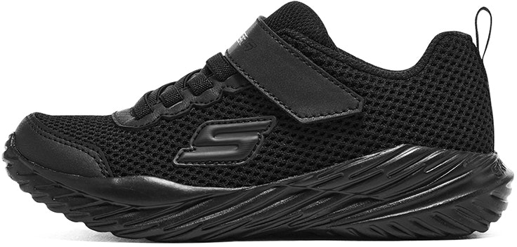 preschool-skechers-low-black-comfy-versatile-shock-absorbent-breathable-400083-l-bbk
