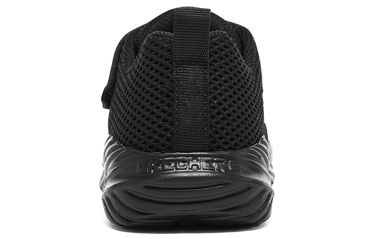 Purchase 兒童 Skechers Girls 舒適百搭 減震耐磨通風 低筒 兒童跑步鞋 黑色