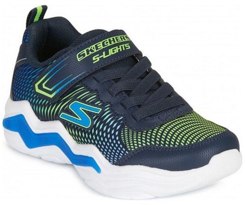 (Preschool) Skechers Low Top 'Blue' 400125L-BKSL Shop (Preschool) Skechers Low Top 'Blue' 400125L-BKSL