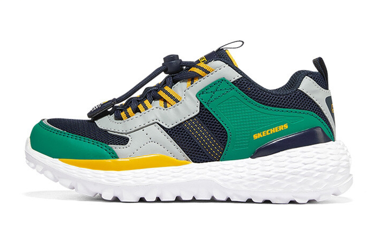 (PS) Skechers Low Top 'Blue Dark Green'