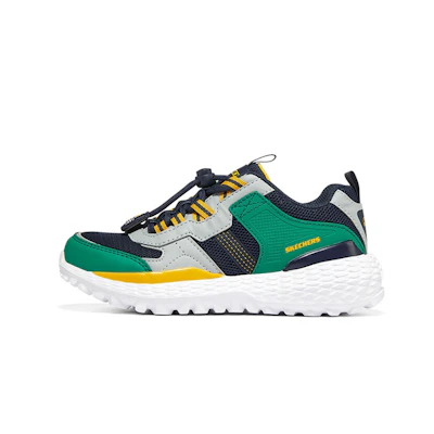 (PS) Skechers Low Top 'Blue Dark Green'