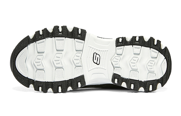 (Youth) Skechers D'Lites 'White Black' 圖 5