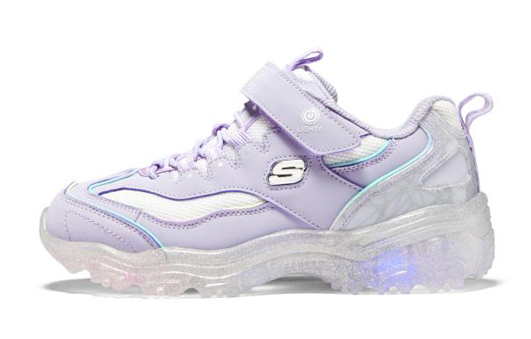 (Youth) Skechers Ice D'lites 'Purple'