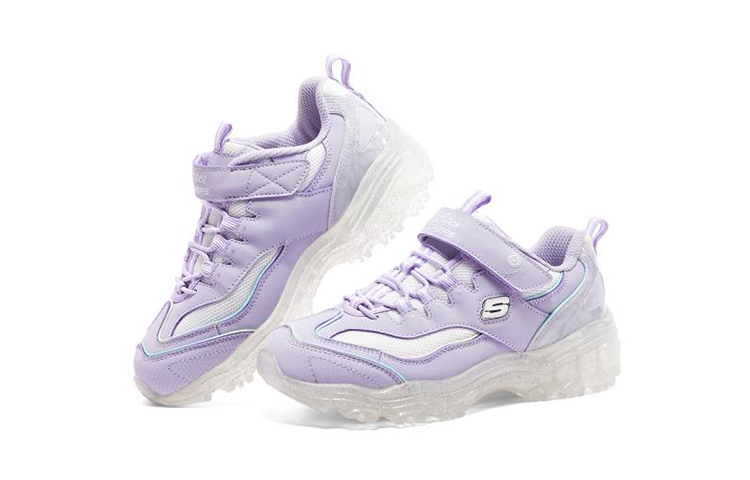 (Youth) Skechers Ice D'lites 'Purple' 圖 3
