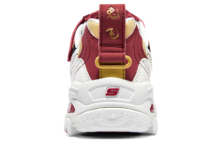 (Youth) Skechers D'lites Sneakers 'Red White' 圖 5