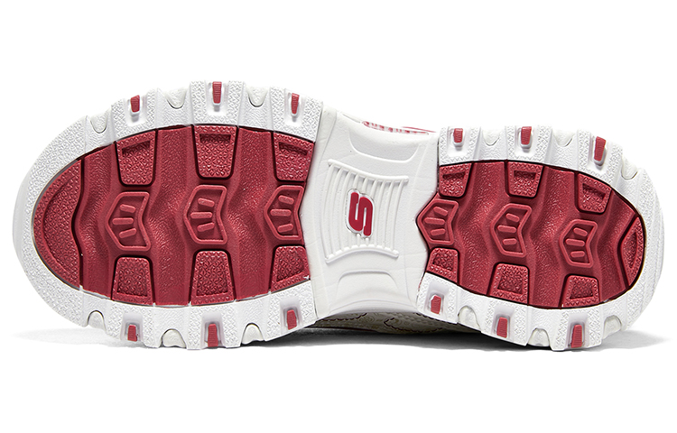 (Youth) Skechers D'lites Sneakers 'Red White' 圖 6
