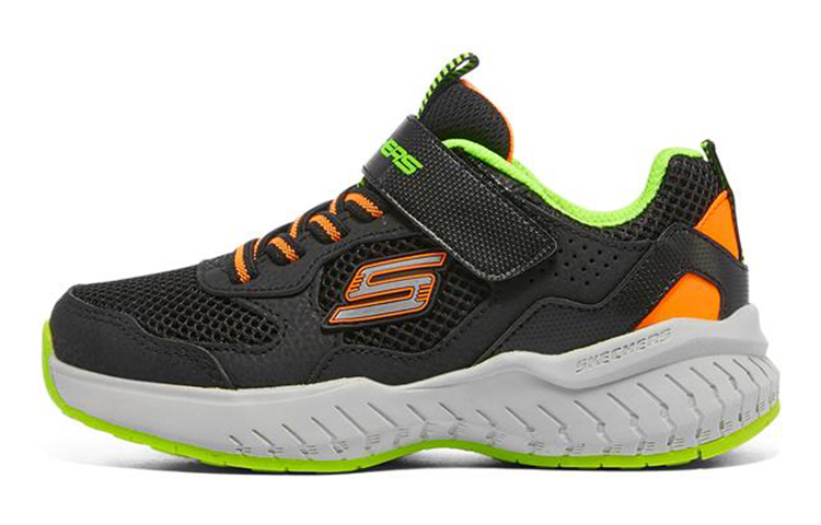 (Youth) Skechers Power Sonic 'Black Orange Green'