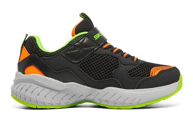 (Youth) Skechers Power Sonic 'Black Orange Green' 圖 2