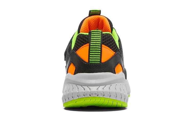 (Youth) Skechers Power Sonic 'Black Orange Green' 圖 4