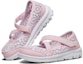 Lookbook (Preschool) Skechers Go Walk 'Pink White' 81170N-PKAQ