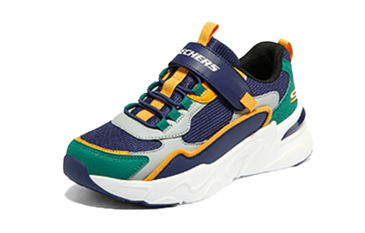 (PS) Skechers Low-Top Sneaker 'Blue Multicolor' 圖 3
