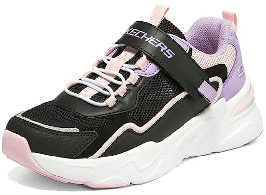 (PS) 斯凯奇低帮运动鞋 '黑粉' 302543L-BKPK Lookbook (PS) 斯凯奇低帮运动鞋 '黑粉' 302543L-BKPK