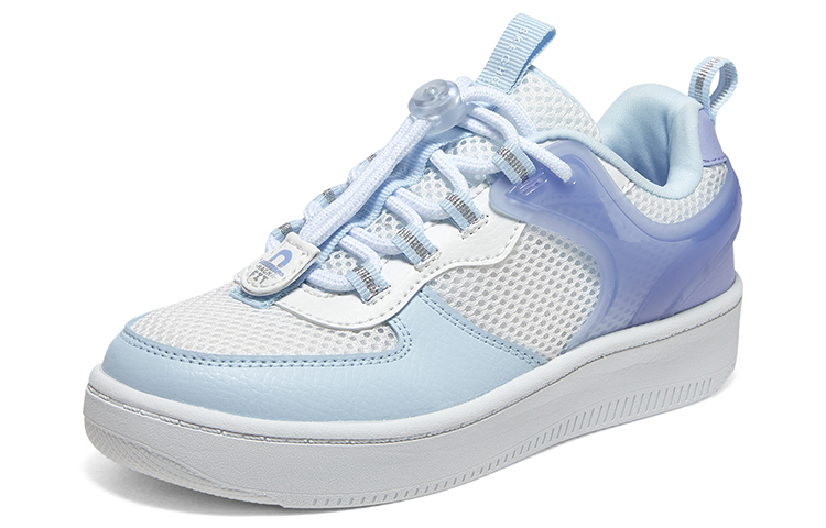 (Youth) Skechers Casual Skateboard Shoes 'White Sky Blue' 圖 3