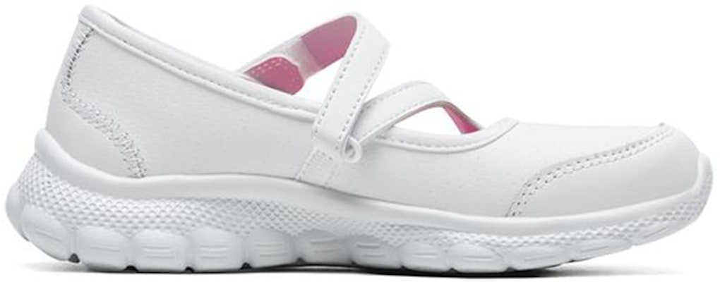 (Preschool) Skechers Mary Jane 'White Casual' 82278L-WHT Order (Preschool) Skechers Mary Jane 'White Casual' 82278L-WHT
