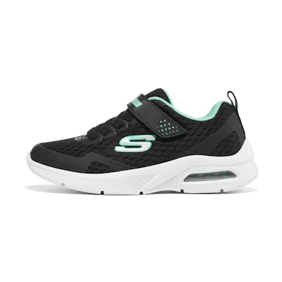 Skechers Microspec Max 'Black Light Blue'