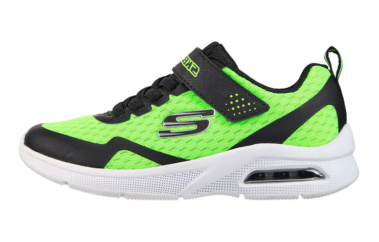 (Preschool) Skechers Microspec Max 'Green Black' 403775L-LMBK
