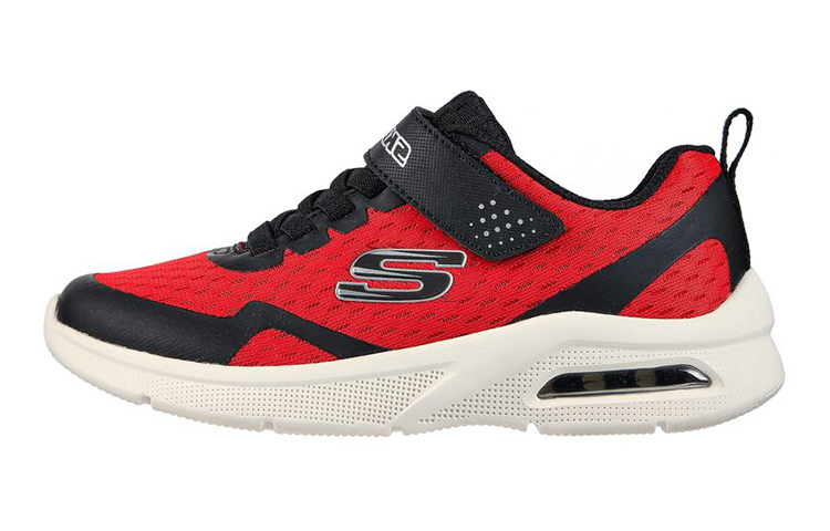(Preschool) Skechers Microspec Max 'Red Black' 403775L-RDBK
