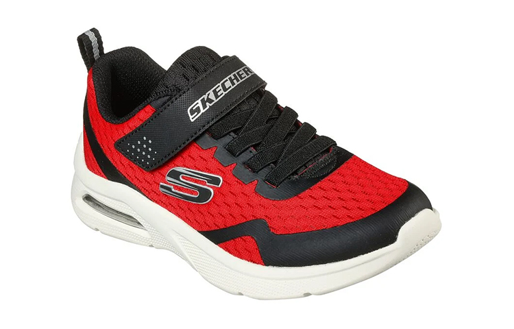 Lookbook (Preschool) Skechers Microspec Max 'Red Black' 403775L-RDBK