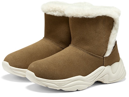 (Preschool) Skechers Mid-Top Boot 'Warm Fleece Comfort Brown' 303052L-CSNT Order (Preschool) Skechers Mid-Top Boot 'Warm Fleece Comfort Brown' 303052L-CSNT