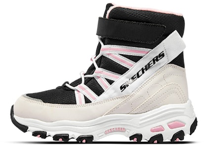 (PS) Botas Skechers Mid-Top 'Blanco Negro Rosa' 664200L-WBPK Buy (PS) Botas Skechers Mid-Top 'Blanco Negro Rosa' 664200L-WBPK