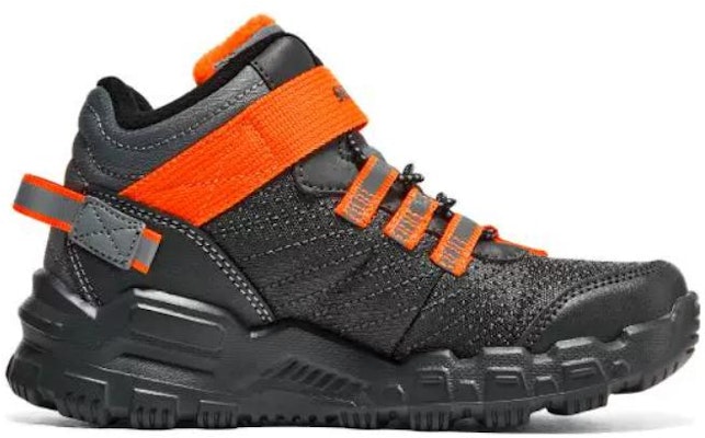 (Preschool) Skechers Mid-Top Sneaker 'Black Orange' 405230L-CCOR Order (Preschool) Skechers Mid-Top Sneaker 'Black Orange' 405230L-CCOR