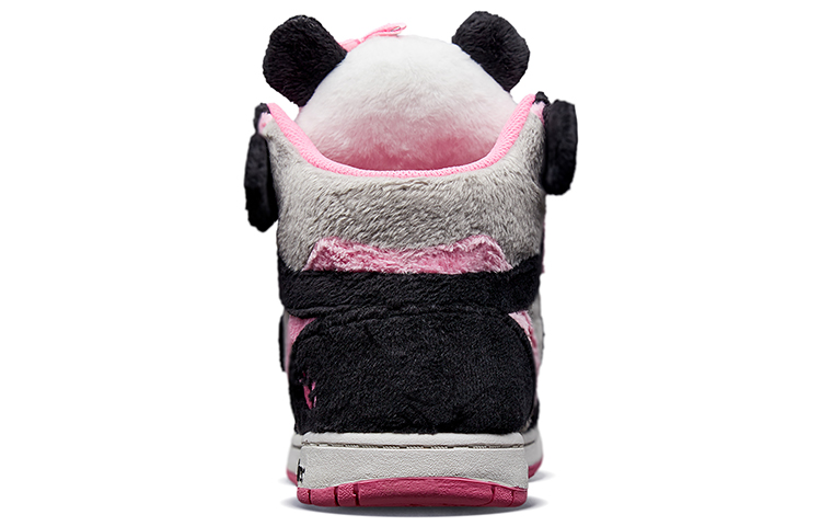 (Youth) Skechers Sugarcanes Panda Shoes 'Black Grey Pink' 圖 5