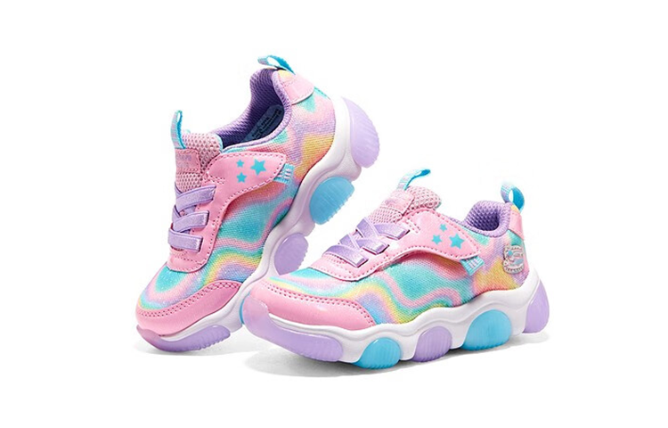 Lookbook (PS) Skechers Mighty Glow ''Multicolor'' Kinderschoenen 303160N-PKMT