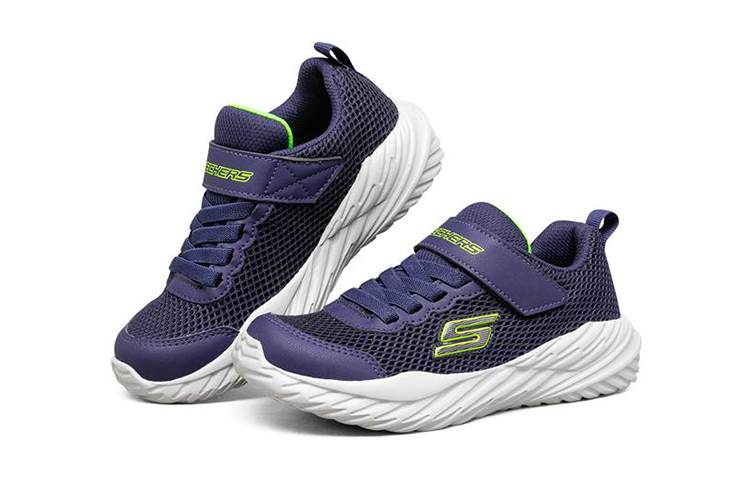 Lookbook (PS) Skechers Nitro Sprint ''Blauw'' 400083L-NVLM