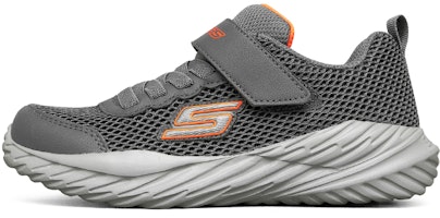 (Youth) Skechers Nitro Sprint 'Grey Orange' 400083L-CCOR (Youth) Skechers Nitro Sprint 'Grey Orange' 400083L-CCOR