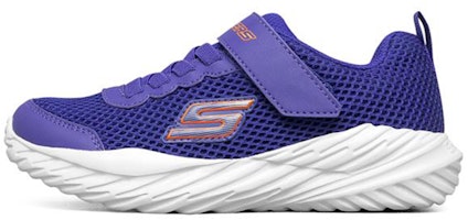 (Preschool) Skechers Nitro Sprint 'Purple Magic Strap' 400083L-BLOR (Preschool) Skechers Nitro Sprint 'Purple Magic Strap' 400083L-BLOR