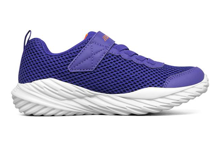 Order (PS) Skechers Nitro Sprint ''Paarse Magische Klittenband'' 400083L-BLOR