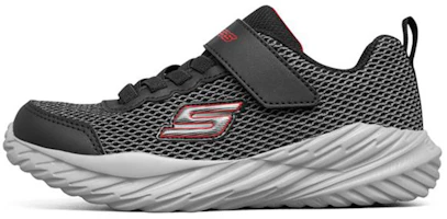 (Preschool) Skechers Nitro Sprint Casual Sneakers - Grey 'Gray Black Red' 400083L-BGRD (Preschool) Skechers Nitro Sprint Casual Sneakers - Grey 'Gray Black Red' 400083L-BGRD