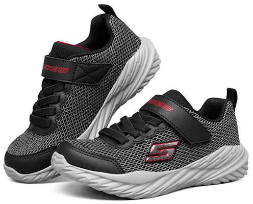 (PS) Skechers Nitro Sprint Sepatu Kasual - Abu-abu 'Abu Hitam Merah' 400083L-BGRD Lookbook (PS) Skechers Nitro Sprint Sepatu Kasual - Abu-abu 'Abu Hitam Merah' 400083L-BGRD