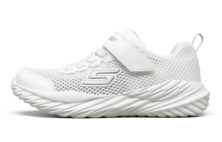 (Preschool) Skechers Nitro Sprint Sneakers K White 403752L-WHT