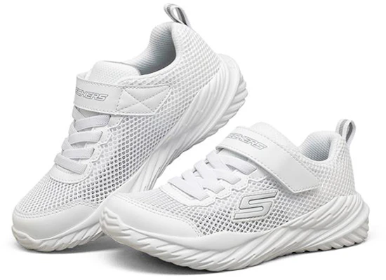(PS) Baskets Skechers Nitro Sprint K Blanc 403752L-WHT Lookbook (PS) Baskets Skechers Nitro Sprint K Blanc 403752L-WHT