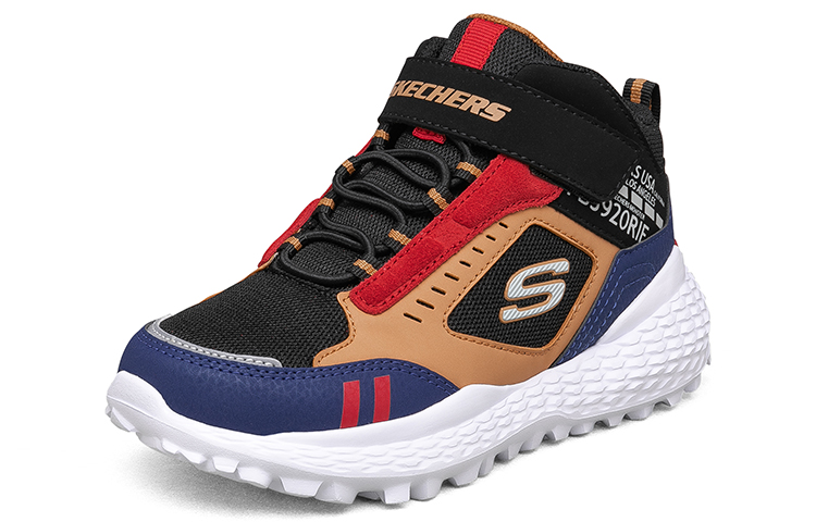 (Youth) Skechers Los Angeles Sport Shoes 'Tan Black Blue' 圖 3