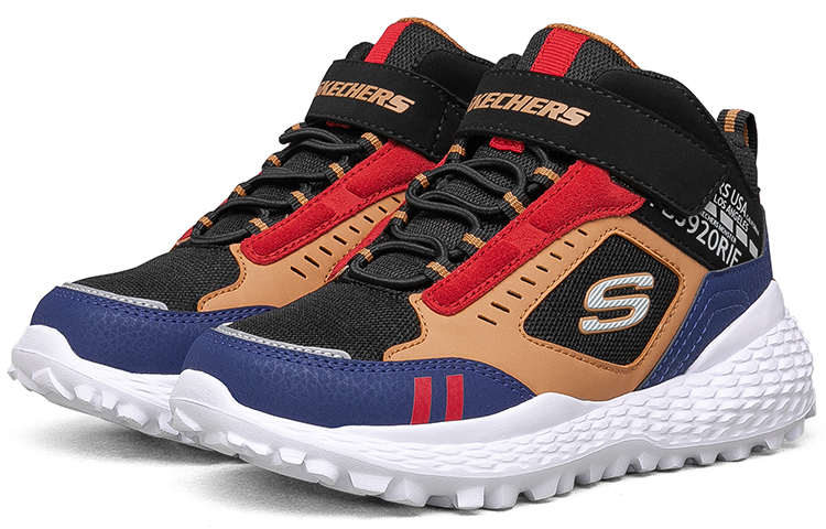 (Youth) Skechers Los Angeles Sport Shoes 'Tan Black Blue' 圖 4